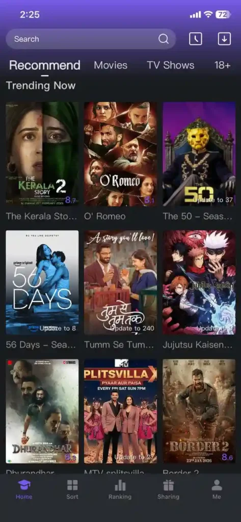 Grade Pulse Movie App 1